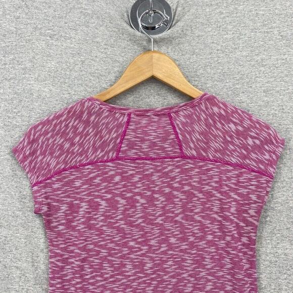 Marmot Shirt Womens Extra Small Purple Tee Short Sleeve Activewear Gym Jogging - Picture 5 of 10